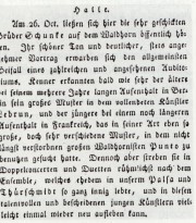 Konzertbericht aus dem Jahr 1805 (Berlinische musikalische Zeitung no.93, 1805)