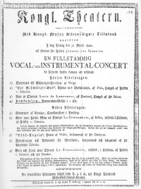 1840  Konzert mit Christian Gotthilf Schunke